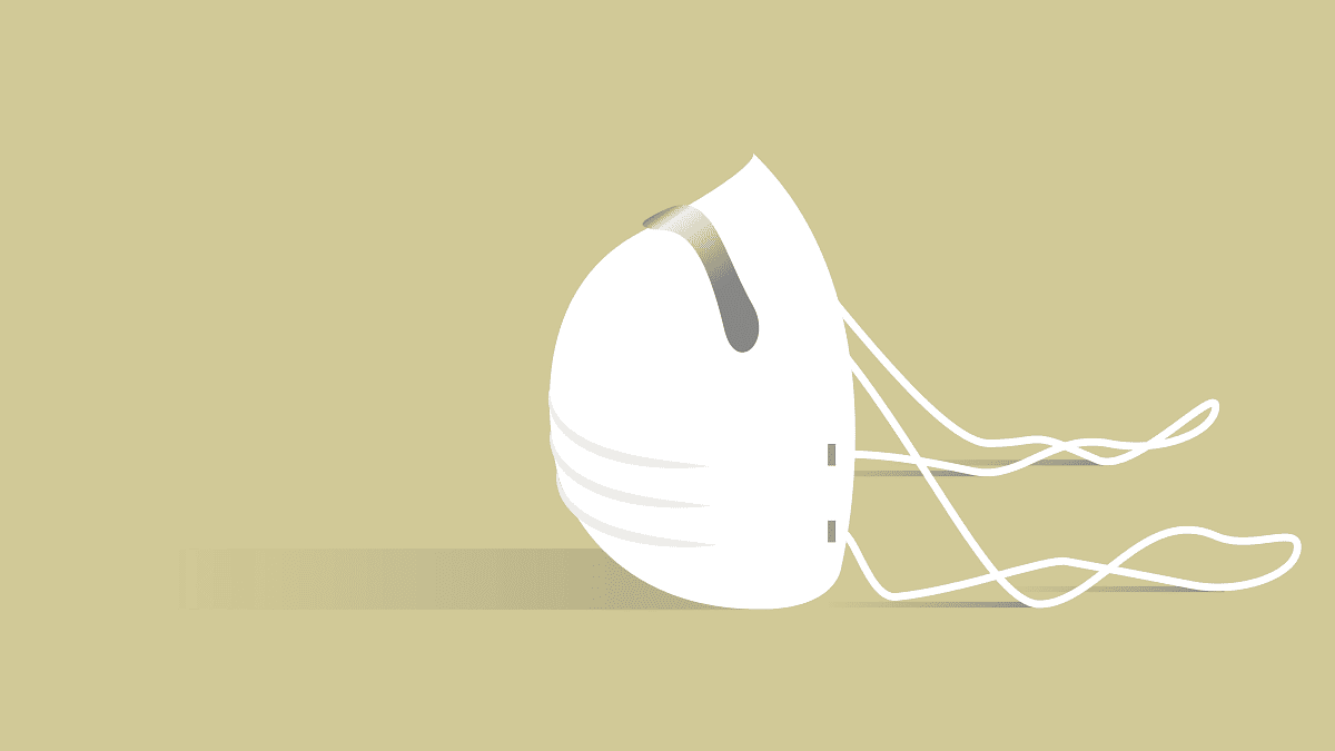 illustration of medical mask