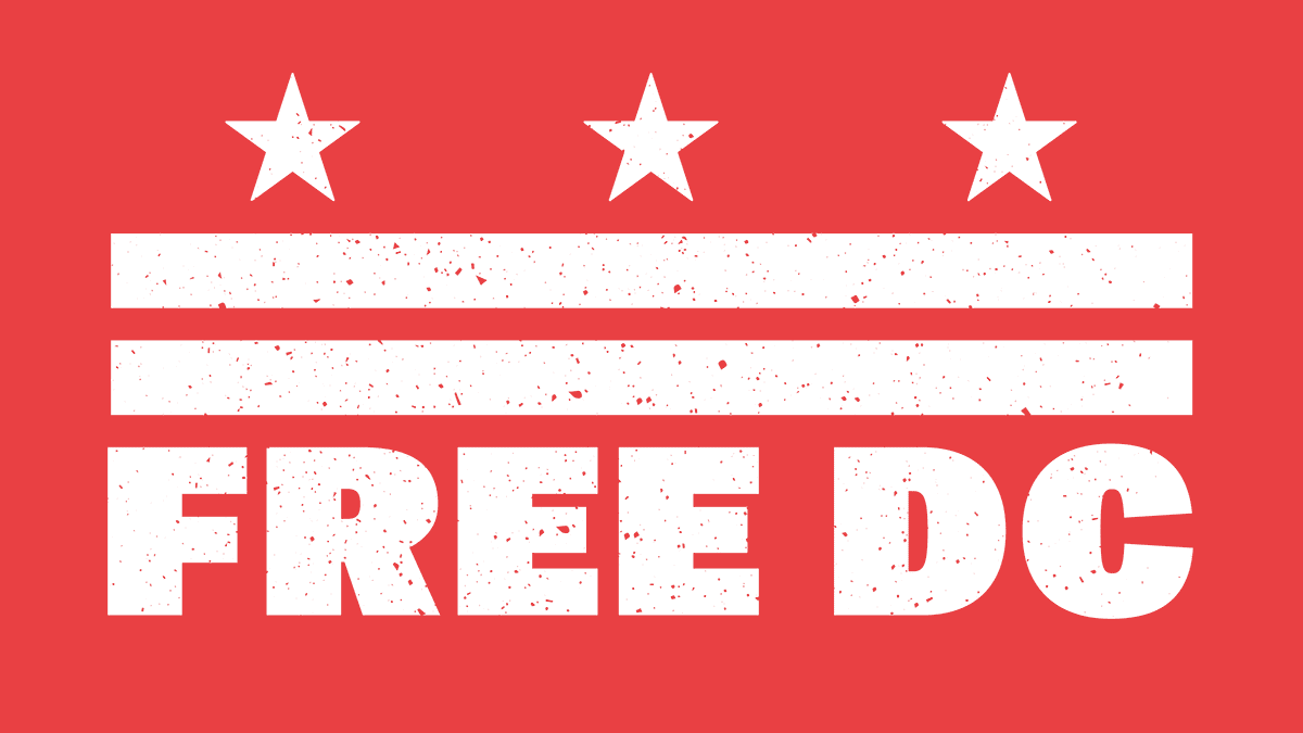 three stars, two bars, FREE DC